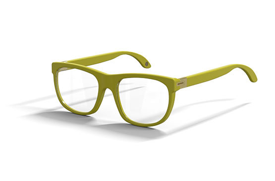 exemple de configurateur 3D de lunette avec un changment de couleur